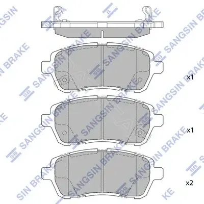 Тормозные колодки Hi-Q SP2113