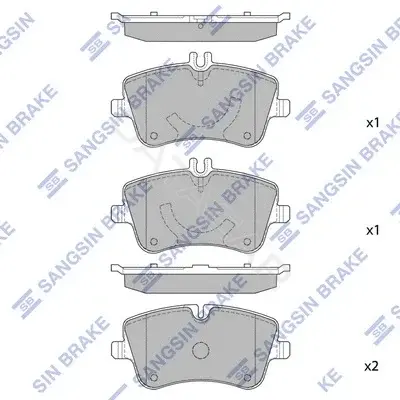 Тормозные колодки Hi-Q SP2191