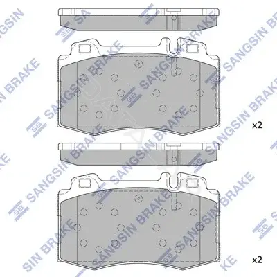 Тормозные колодки Hi-Q SP2193