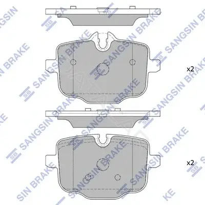 Тормозные колодки Hi-Q SP2508