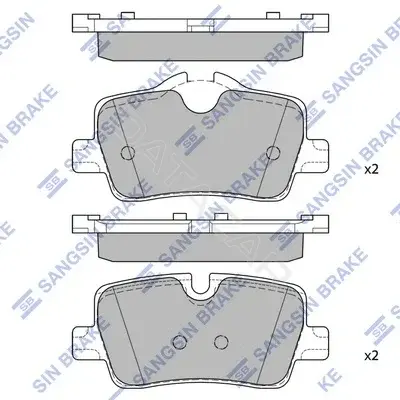 Тормозные колодки Hi-Q SP2774