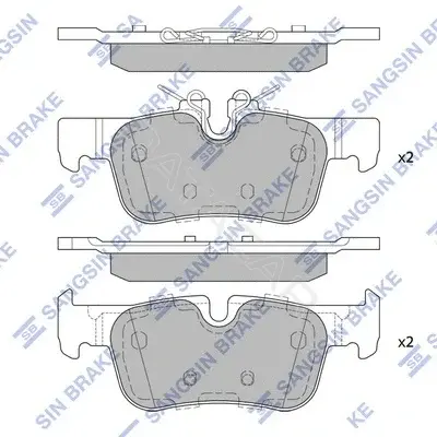 Тормозные колодки Hi-Q SP4066