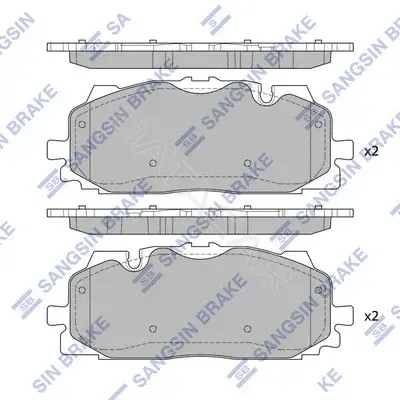 Тормозные колодки Hi-Q SP4128