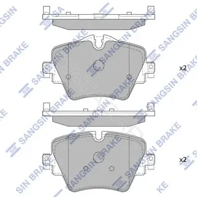 Тормозные колодки Hi-Q SP4129