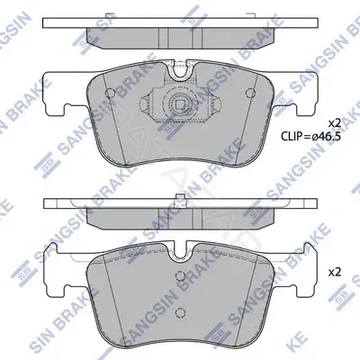Тормозные колодки Hi-Q SP4144