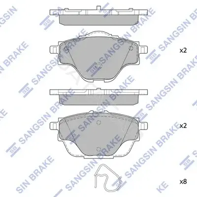 Тормозные колодки Hi-Q SP4211