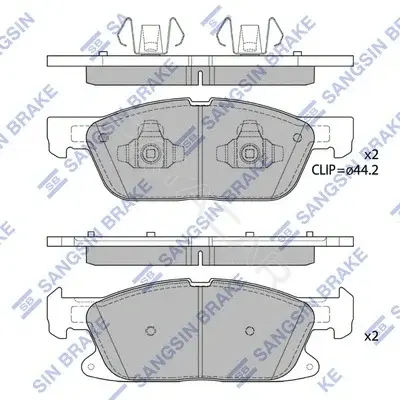 Тормозные колодки Hi-Q SP4251A