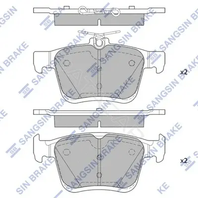 Тормозные колодки Hi-Q SP4298