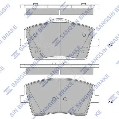 Тормозные колодки Hi-Q SP4357