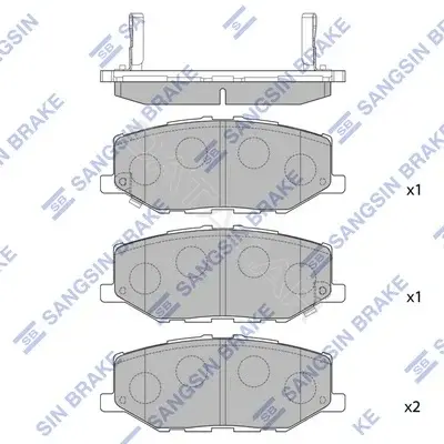 Тормозные колодки Hi-Q SP4426