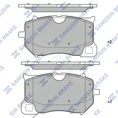 Тормозные колодки Hi-Q SP4484