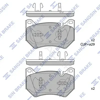 Тормозные колодки Hi-Q SP4518