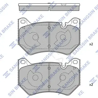 Тормозные колодки Hi-Q SP4534
