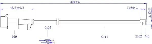 Датчик износа тормозных колодок Hi-Q SWS3900