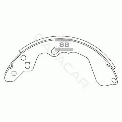 Барабанные колодки Hi-Q SA079