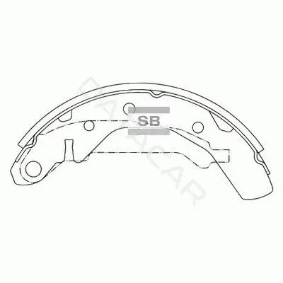 Барабанные колодки Hi-Q SA086