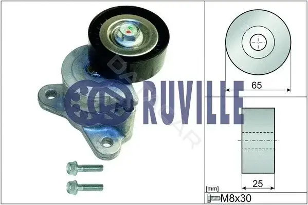 Натяжитель ремня генератора RUVILLE 56653