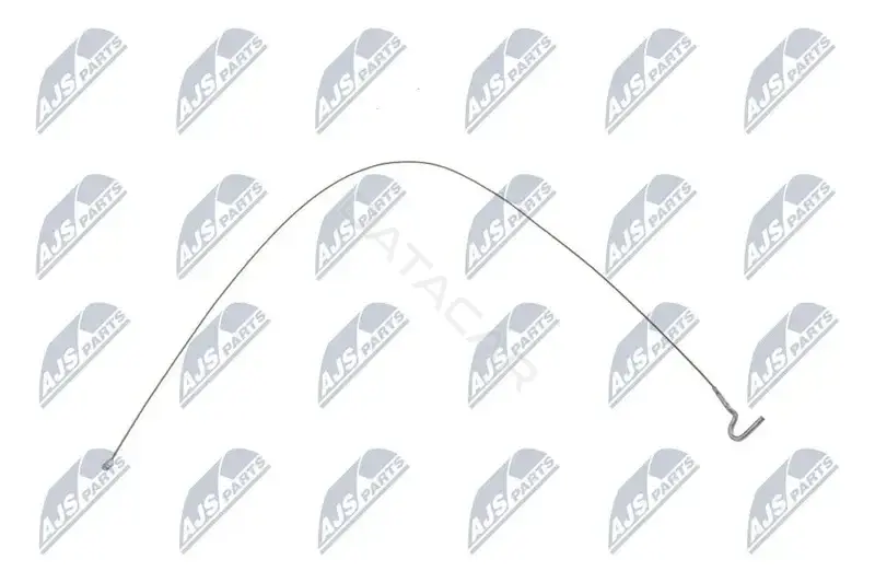 Трос ручника NTY EZC-FR-068