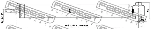 Амортизаторы FEBEST 25110-005R