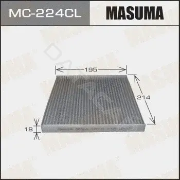 Фильтр салонный MASUMA MC-224CL