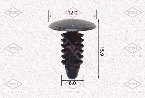 Клипсы, фиксаторы, зажимы TATSUMI TJB1063