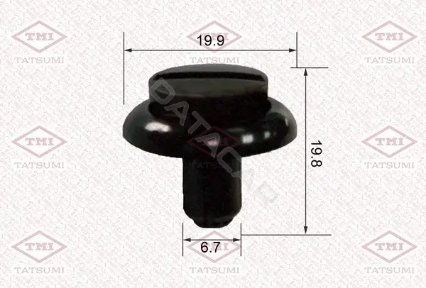 Клипсы, фиксаторы, зажимы TATSUMI TJB1084
