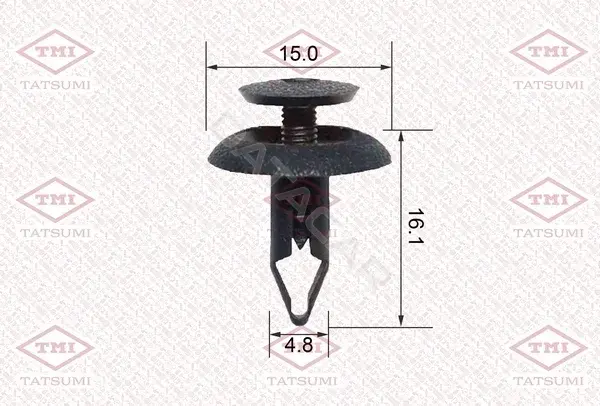 Клипсы, фиксаторы, зажимы TATSUMI TJB1088