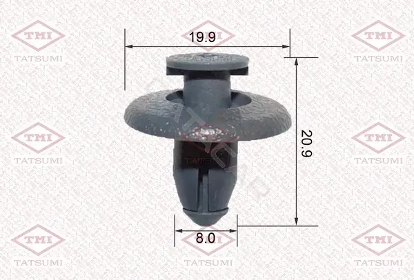 Клипсы, фиксаторы, зажимы TATSUMI TJB1100