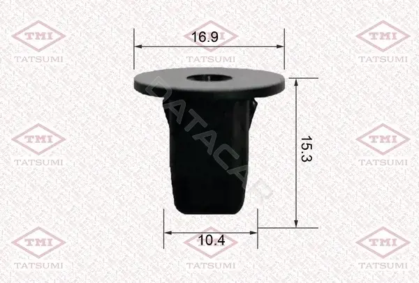Клипсы, фиксаторы, зажимы TATSUMI TJB1102