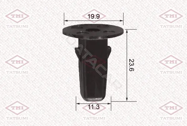 Клипсы, фиксаторы, зажимы TATSUMI TJB1107