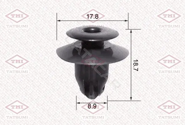 Клипсы, фиксаторы, зажимы TATSUMI TJB1113