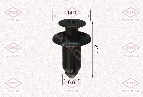 Клипсы, фиксаторы, зажимы TATSUMI TJB1116