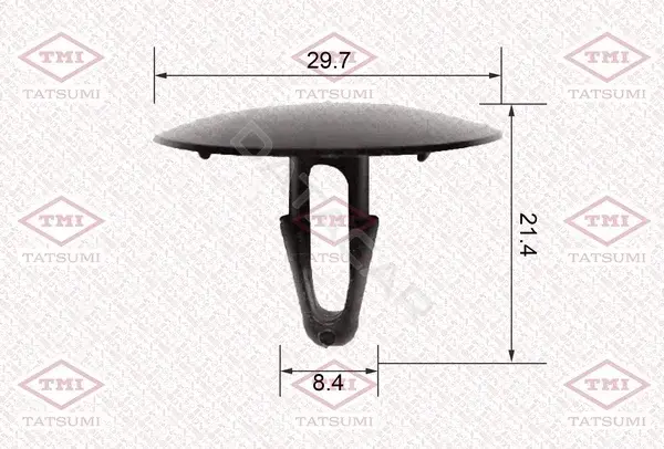 Клипсы, фиксаторы, зажимы TATSUMI TJB1125
