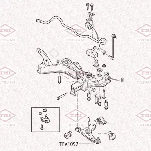 Шаровая опора TATSUMI TEA1092