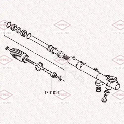 Рулевая тяга TATSUMI TED1013