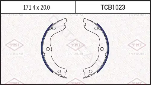 Барабанные колодки TATSUMI TCB1023