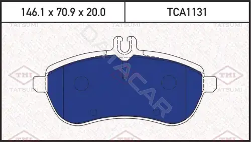 Тормозные колодки TATSUMI TCA1131
