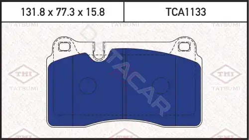 Тормозные колодки TATSUMI TCA1133
