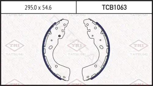 Барабанные колодки TATSUMI TCB1063