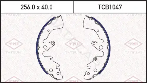 Барабанные колодки TATSUMI TCB1047