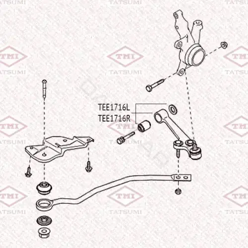 Рычаги TATSUMI TEE1716R