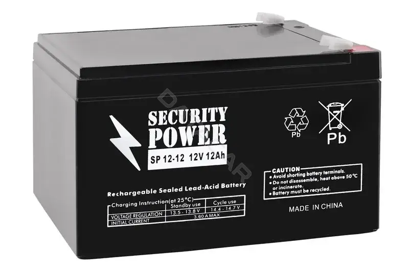 Аккумуляторы и батарейки Security Power SP12-12