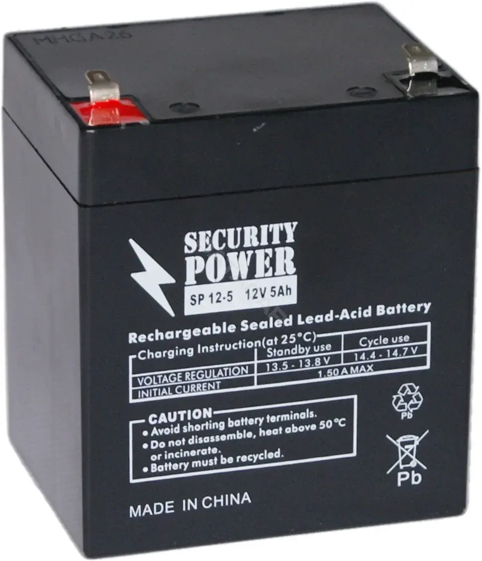 Аккумуляторы и батарейки Security Power SP12-5