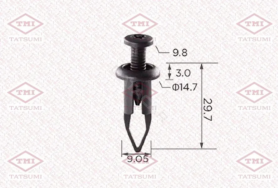 Клипсы, фиксаторы, зажимы TATSUMI TJB1150