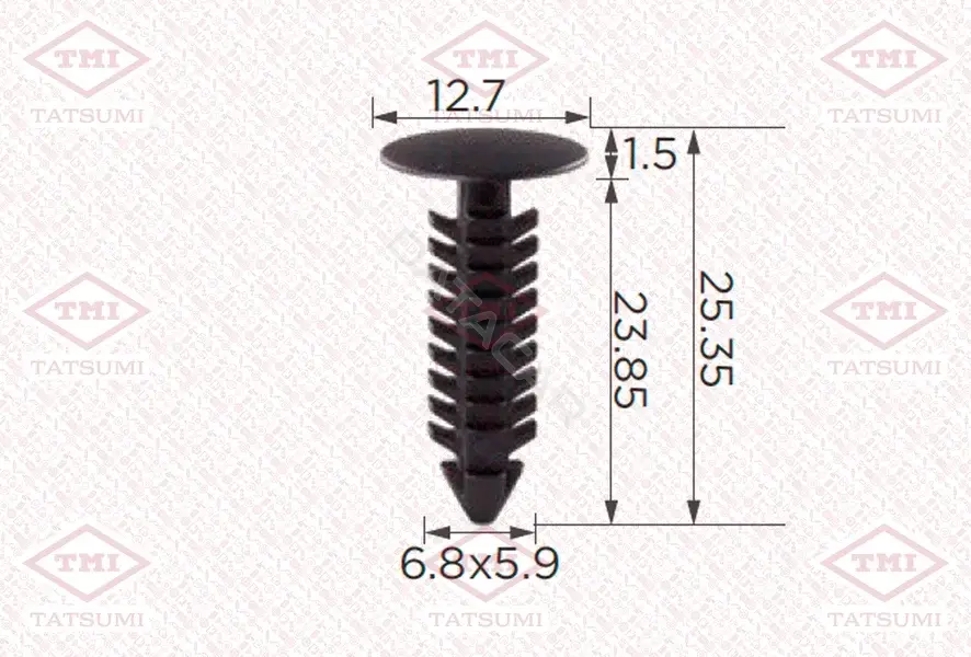 Клипсы, фиксаторы, зажимы TATSUMI TJB1790