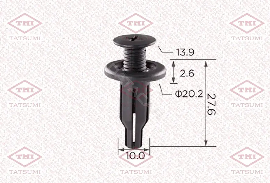 Клипсы, фиксаторы, зажимы TATSUMI TJB1091