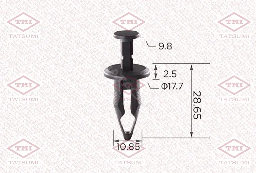 Клипсы, фиксаторы, зажимы TATSUMI TJB1239