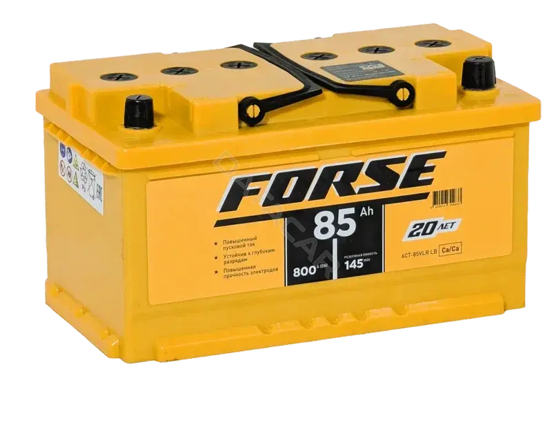 Аккумулятор FORSE 6CT-85VLRнизк.