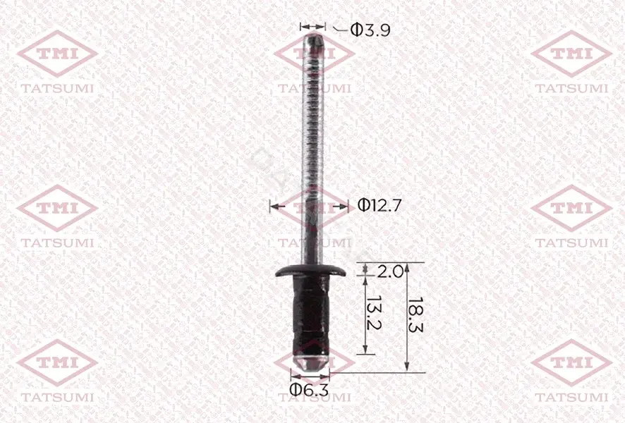 Клипсы, фиксаторы, зажимы TATSUMI TJB1180