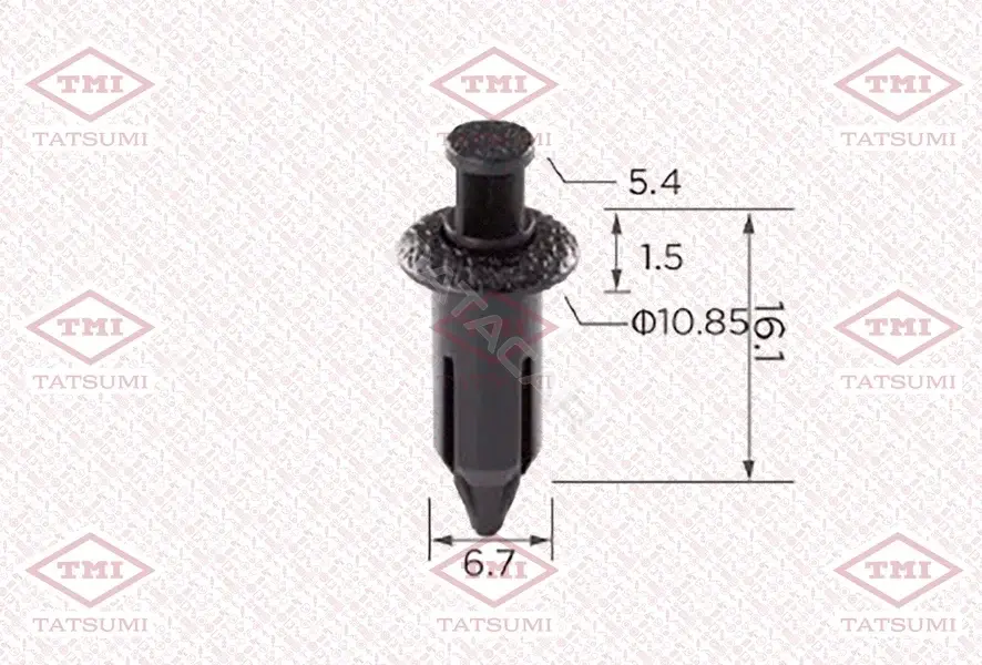 Клипсы, фиксаторы, зажимы TATSUMI TJB1151